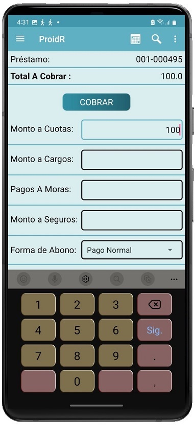 Software para Cobranzas ProidR