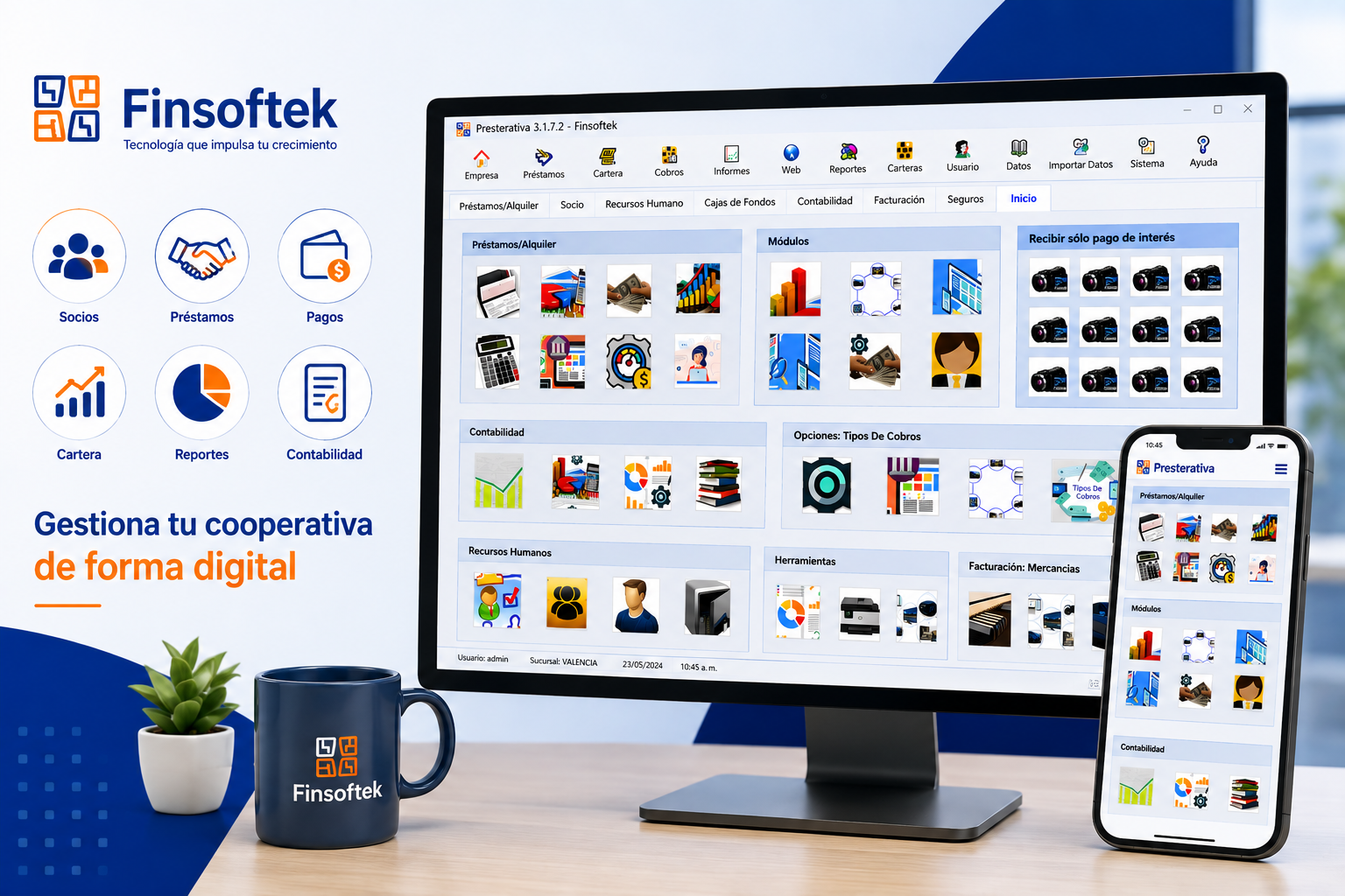 Digitalizaci�n de cooperativas de ahorro y cr�dito