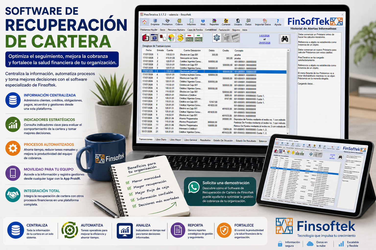 Software de Recuperación de Cartera Software de recuperación de cartera